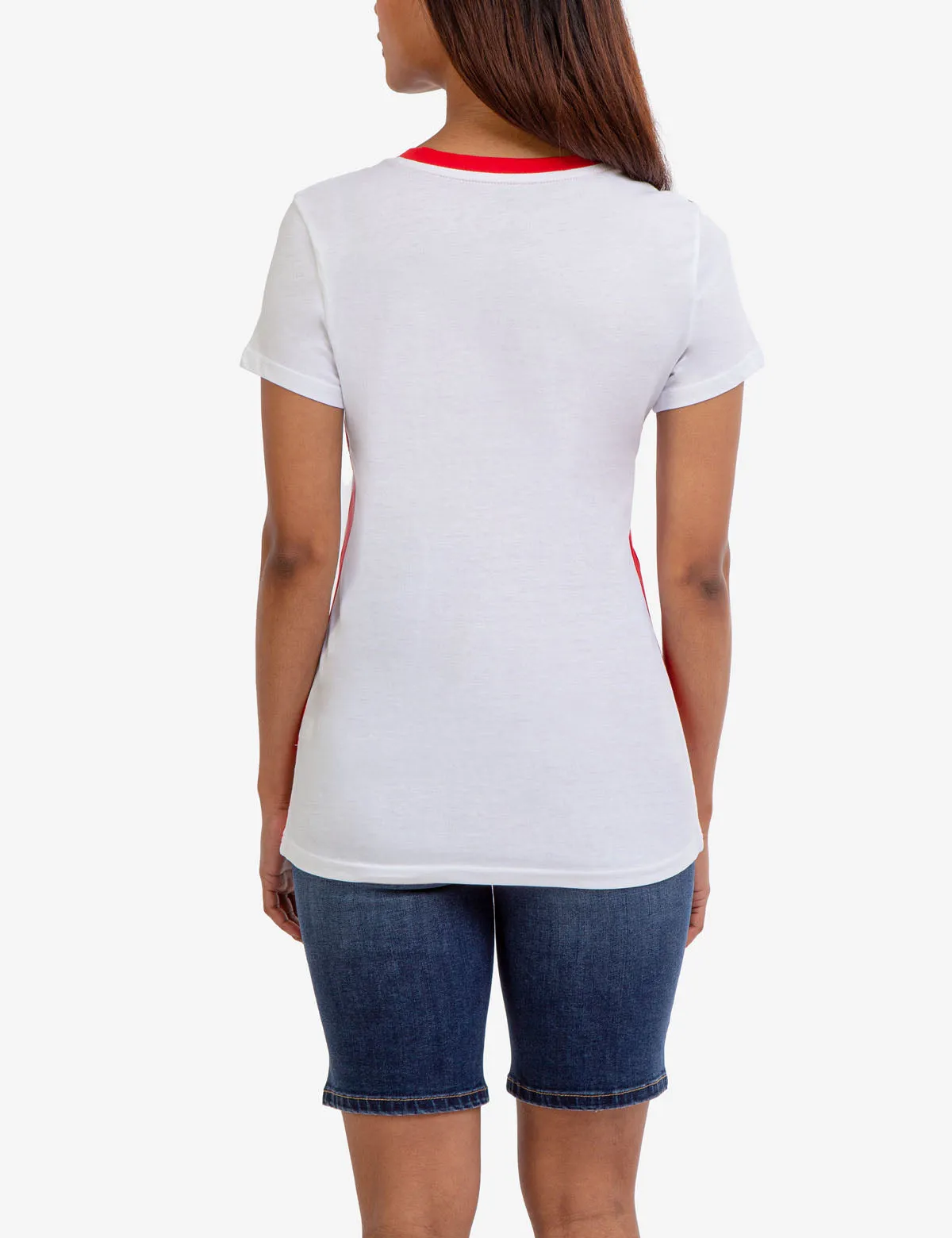 COLORBLOCK V-NECK T-SHIRT