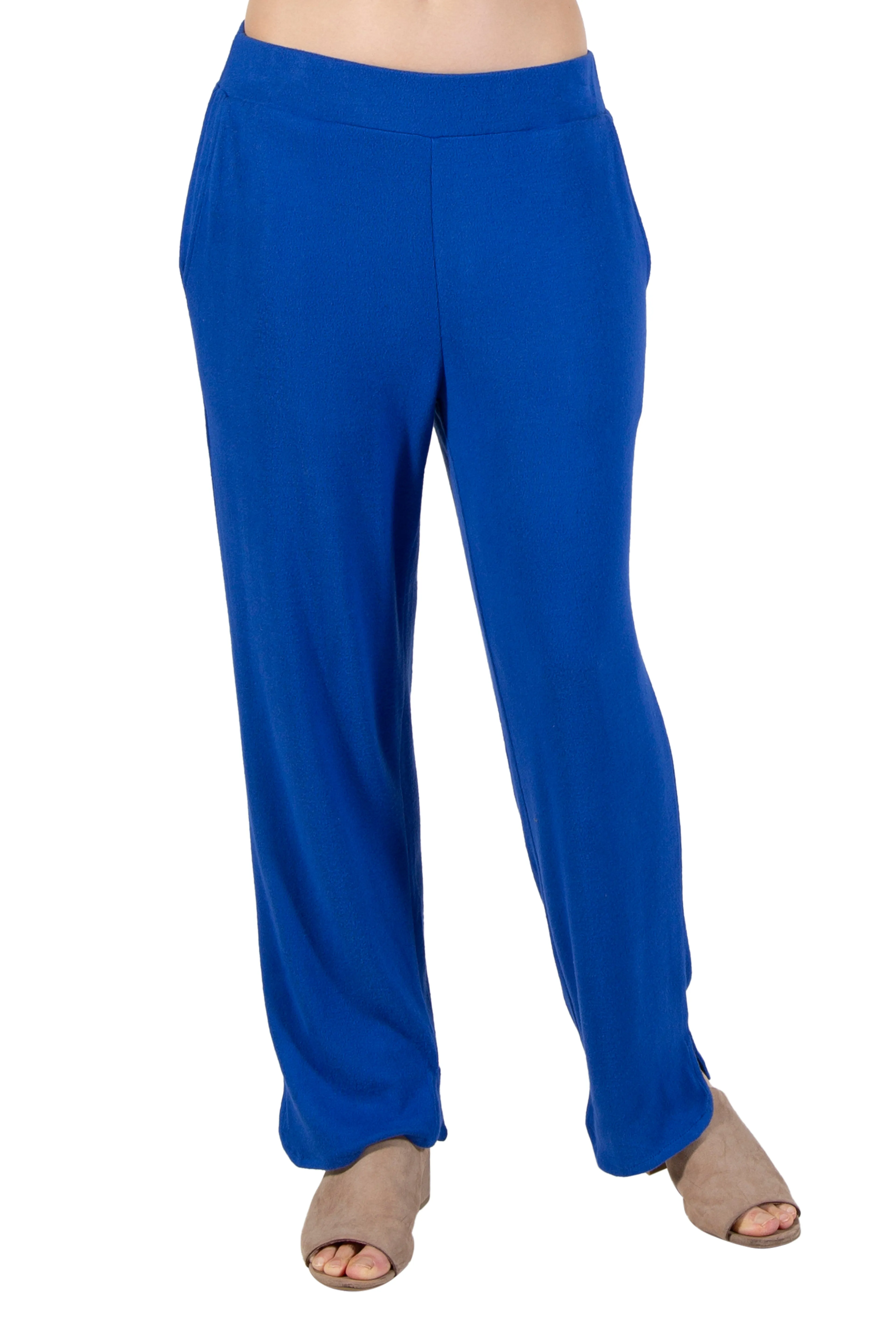 Comfort Luxe Collection Cozy Knit Split Pant