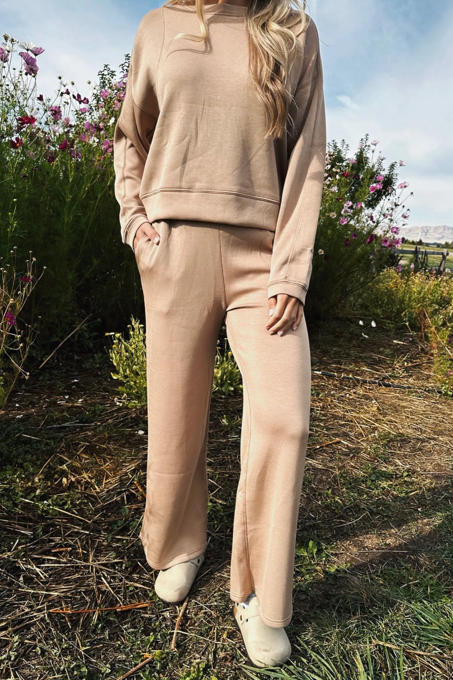 Cozy Companion Flare Pants