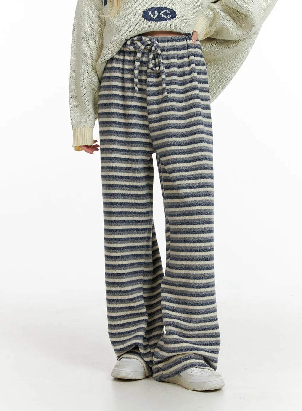 Cozy Striped Pants IF408