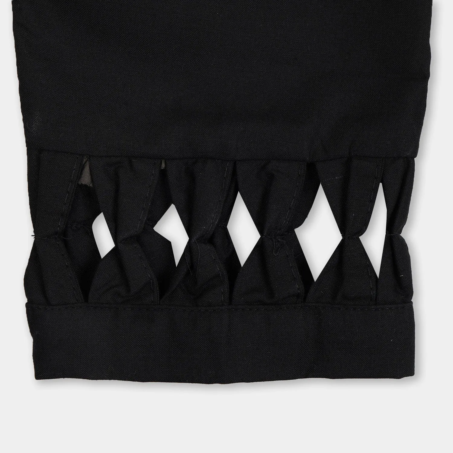 Infant Girls Bow Pant - BLACK