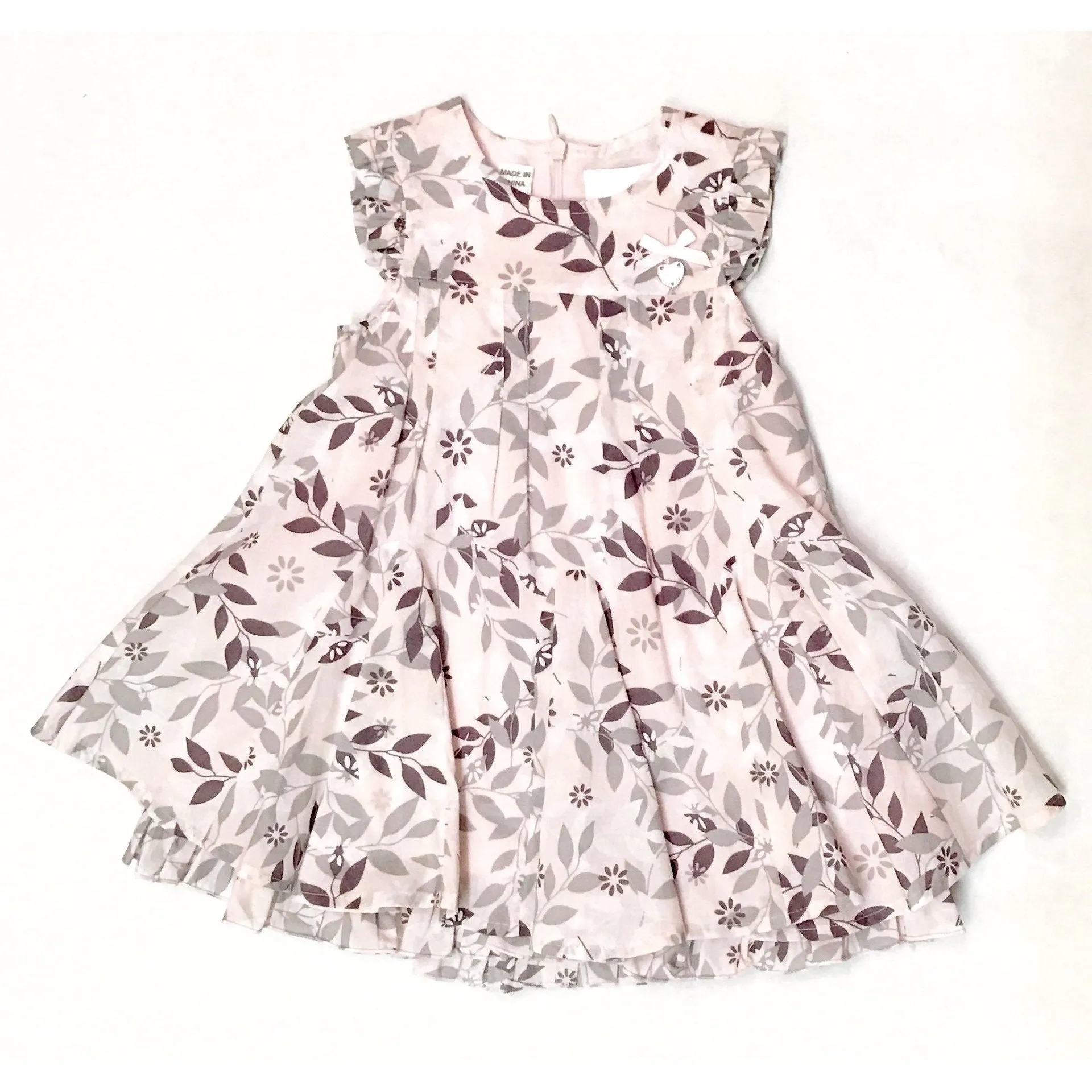 Le Chic Infant Tiered Floral Dress