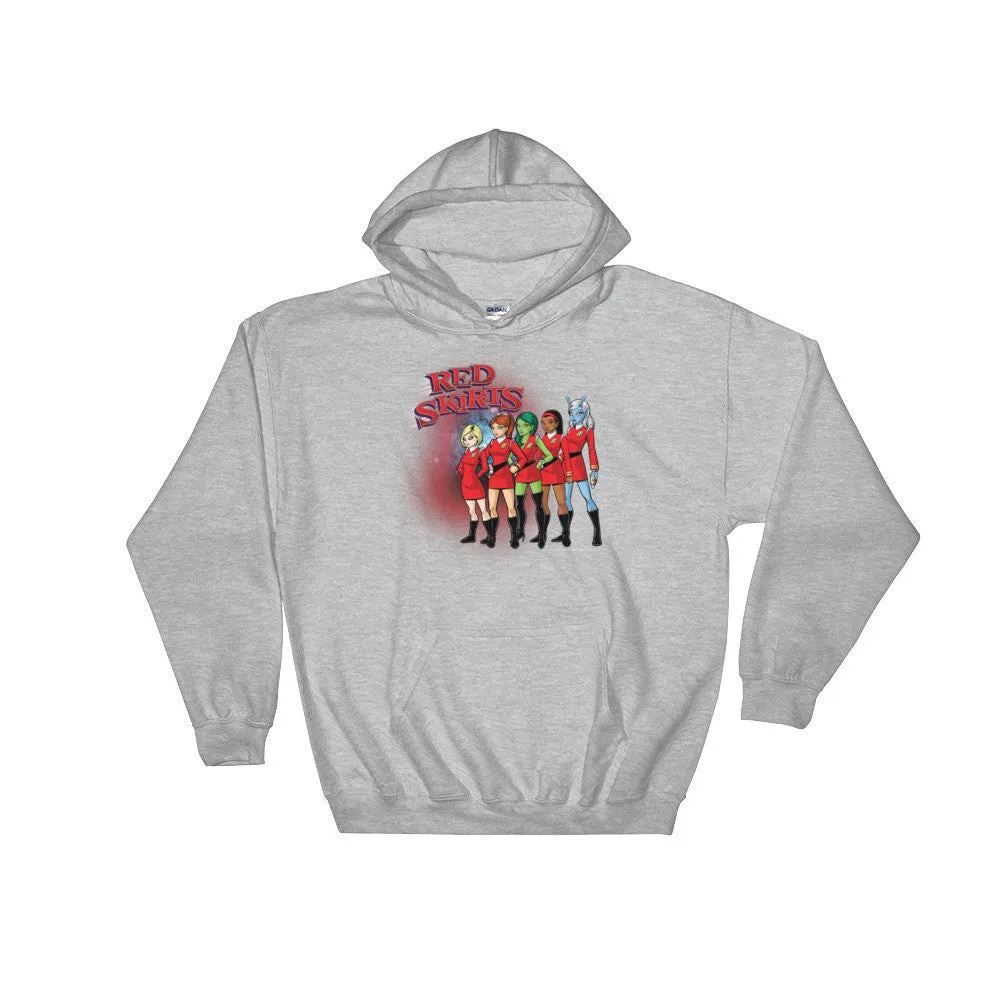 Red Skirts Security Team Hoodie