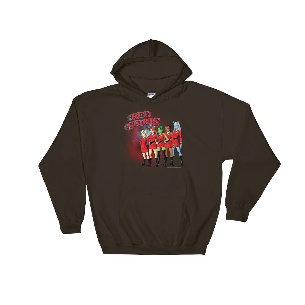 Red Skirts Security Team Hoodie