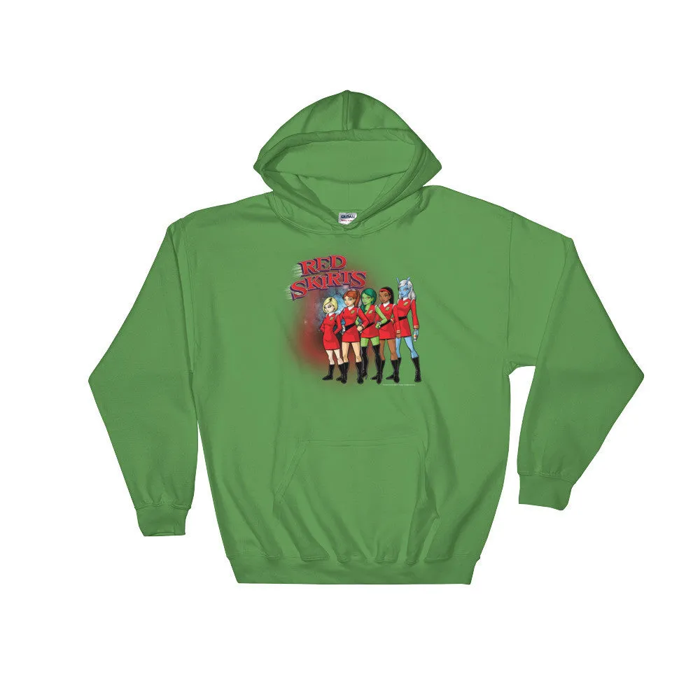 Red Skirts Security Team Hoodie