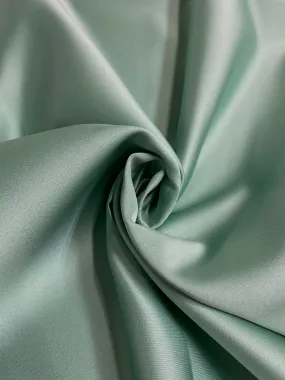 Sea Green Italian Double Face Poly Satin