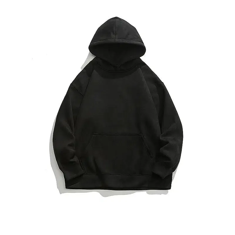 Suede Comfortable Oversized Hoodie