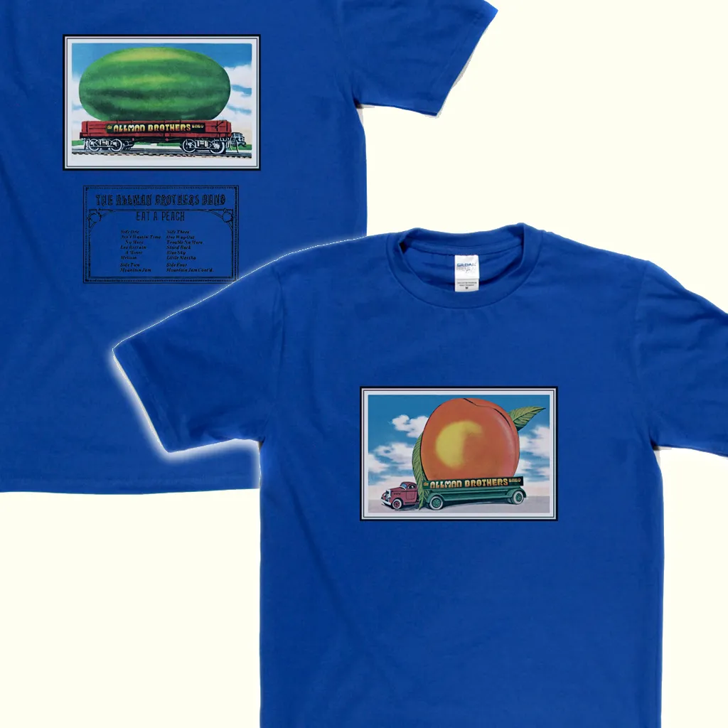 The Allman Brothers Eat A Peach Front And Back T-Shirt