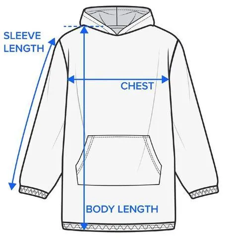 The Ocean Wanderer Wearable Blanket Hoodie