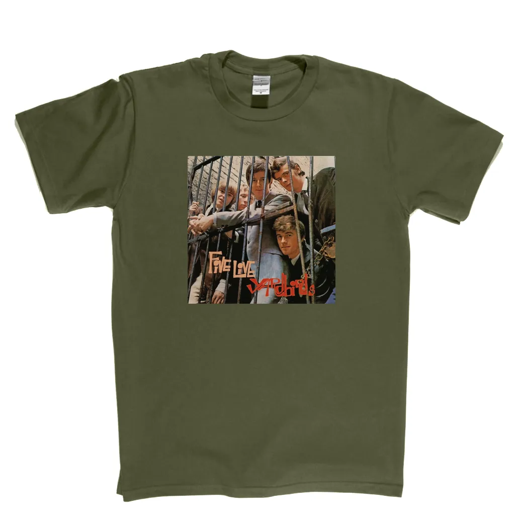 The Yardbirds Five Live T-Shirt