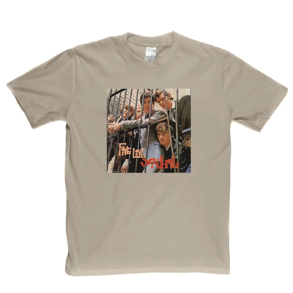 The Yardbirds Five Live T-Shirt