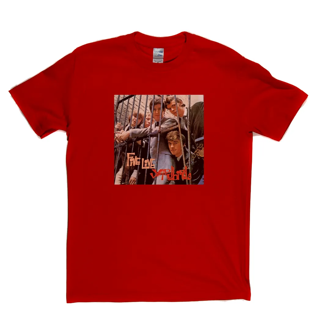 The Yardbirds Five Live T-Shirt