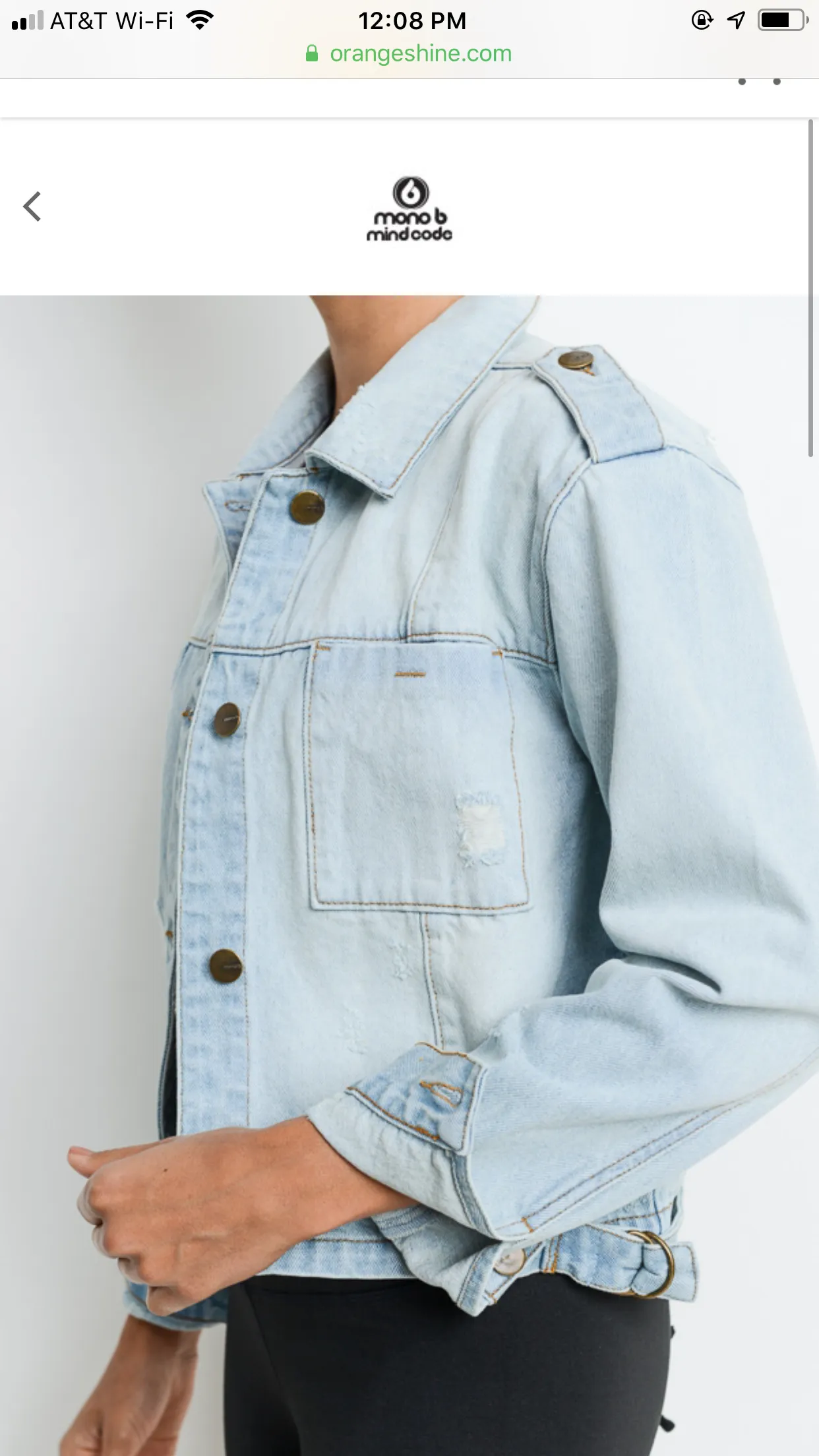 Vintage denim Jacket