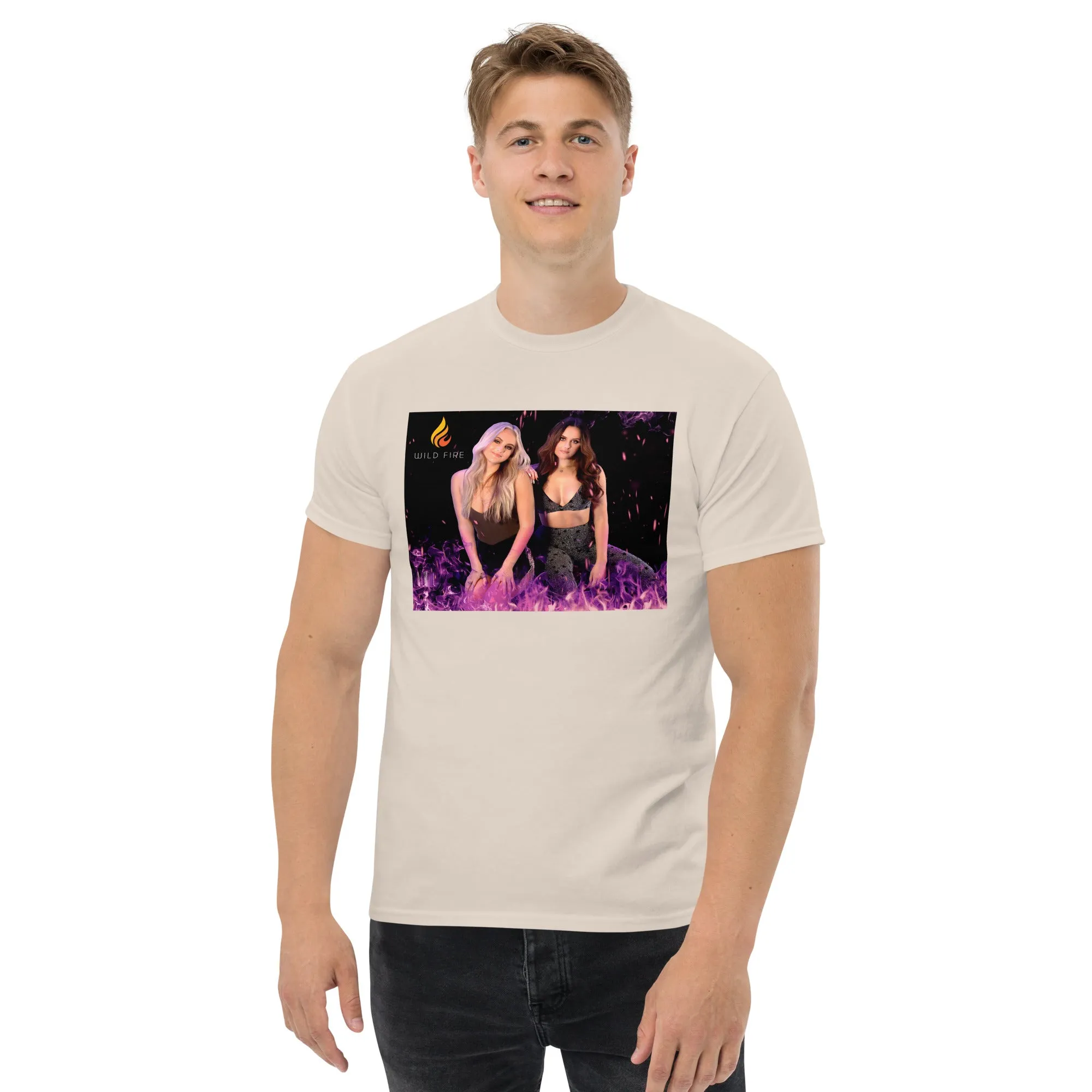 Wild Fire Purple Flames T-Shirt