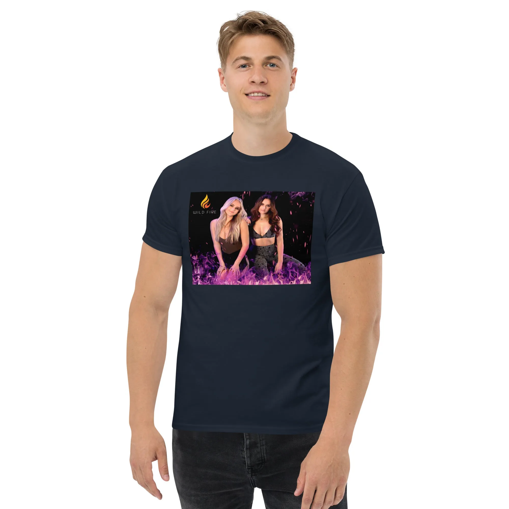 Wild Fire Purple Flames T-Shirt