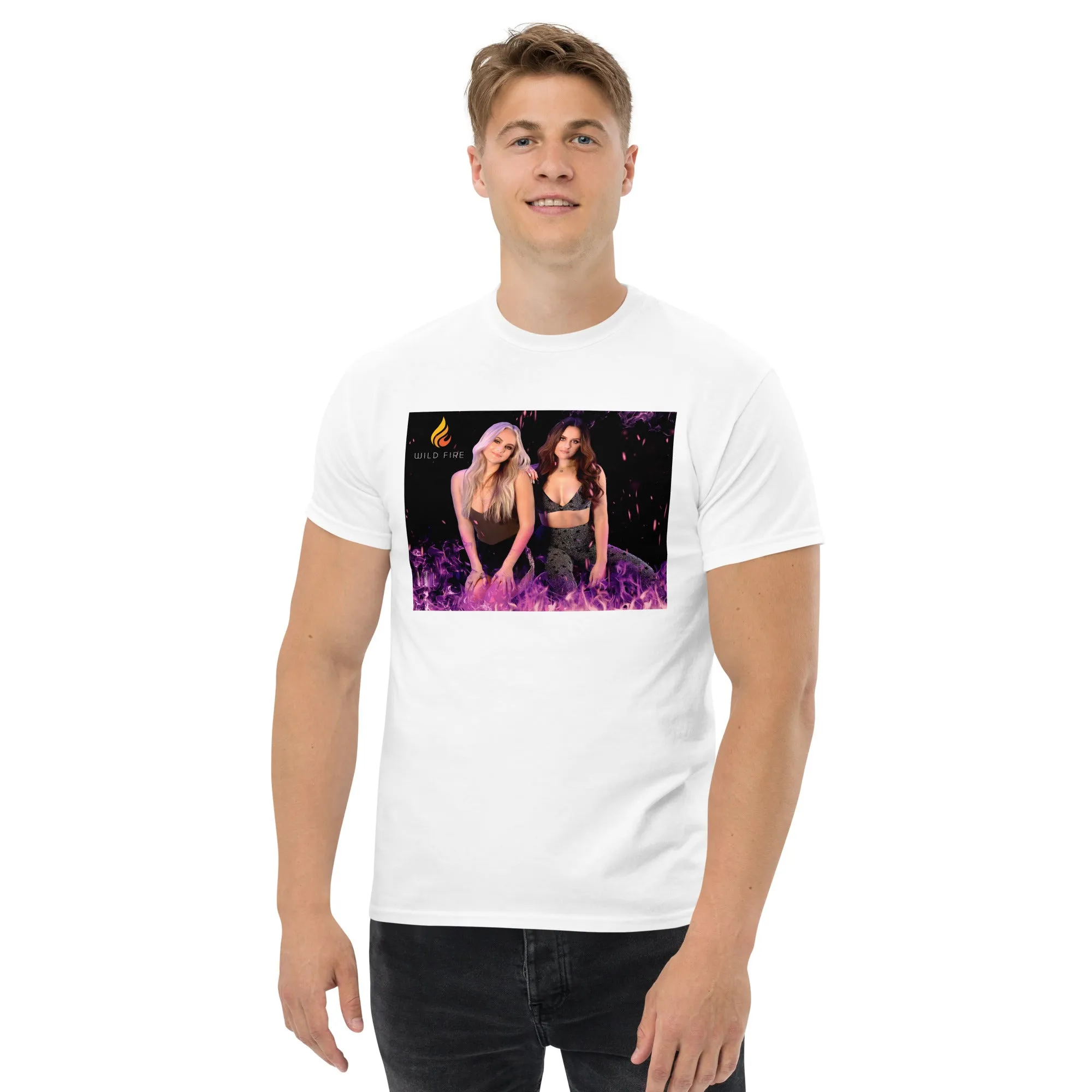 Wild Fire Purple Flames T-Shirt