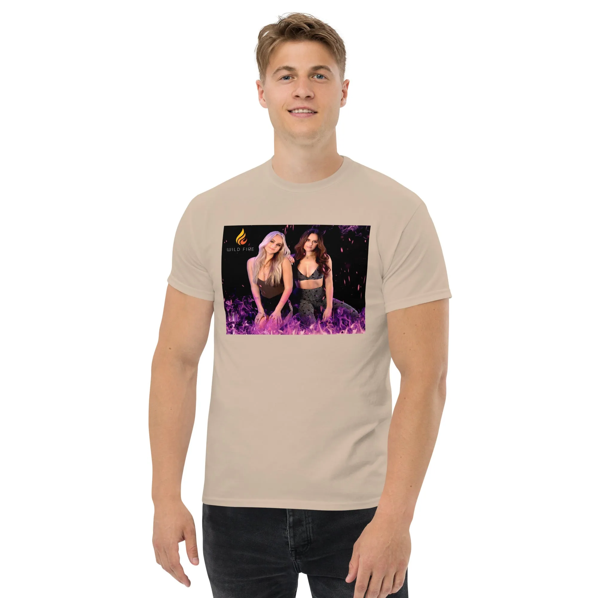 Wild Fire Purple Flames T-Shirt