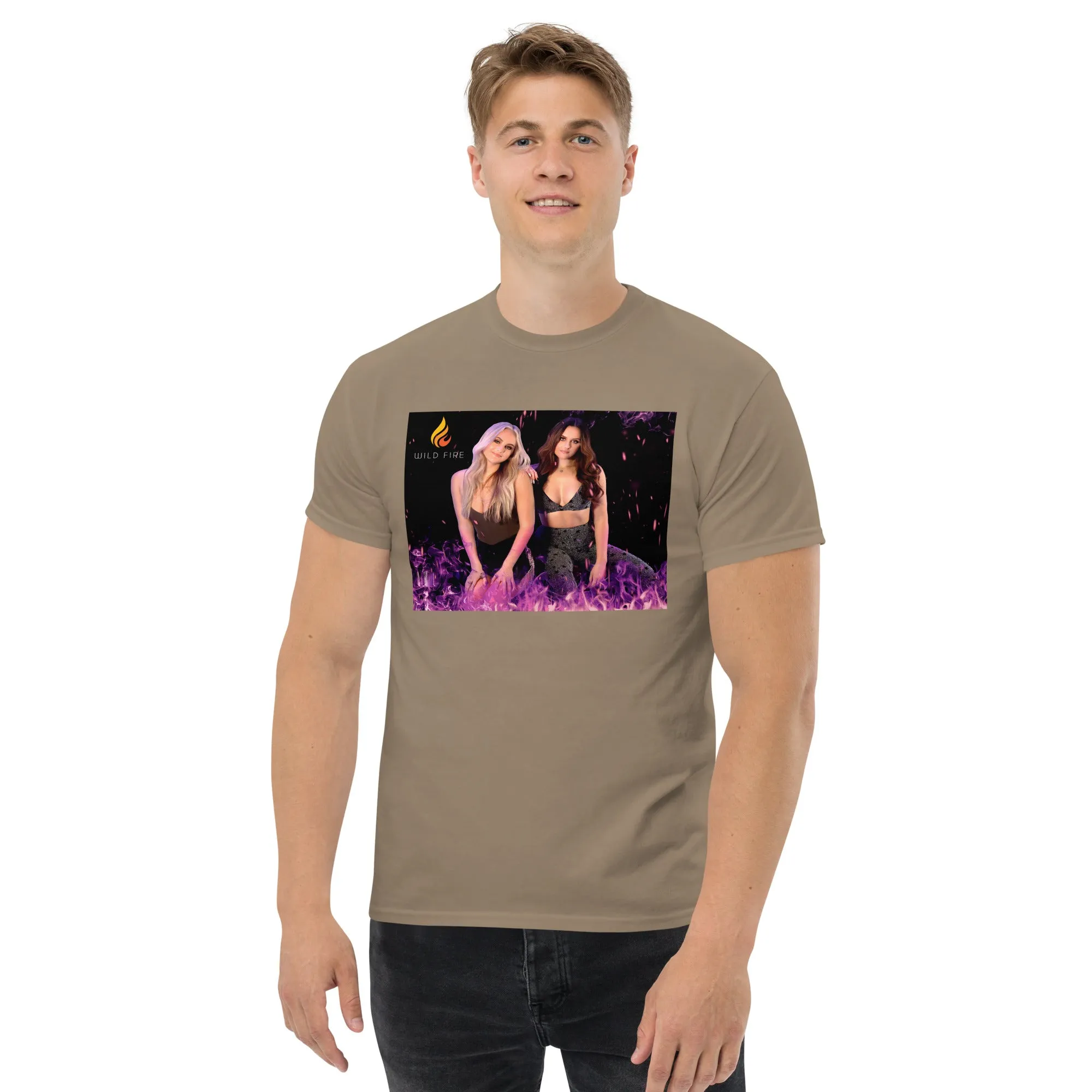 Wild Fire Purple Flames T-Shirt